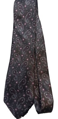 BRUNO PIATTELLI Roma Pure Silk Multicolor Black Gray Men's Tie  3.5x60'' Designer