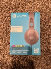 JLab JBuddies Studio On-Ear Folding Kids WIRED Headphones - New