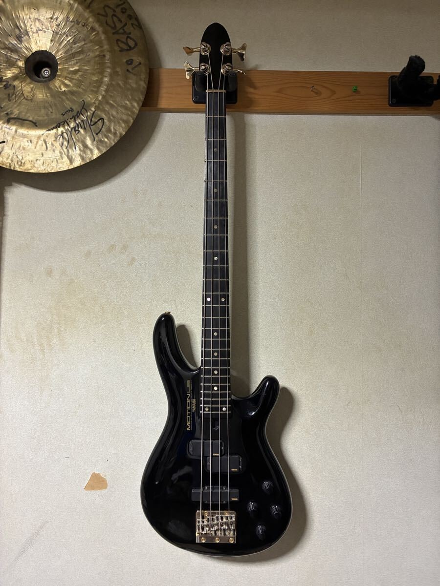 YAMAHA Motion LB-1 エレキベース Electric Bass Guitar Yamaha Motion LB-1 1988 Active PJ Black Alder