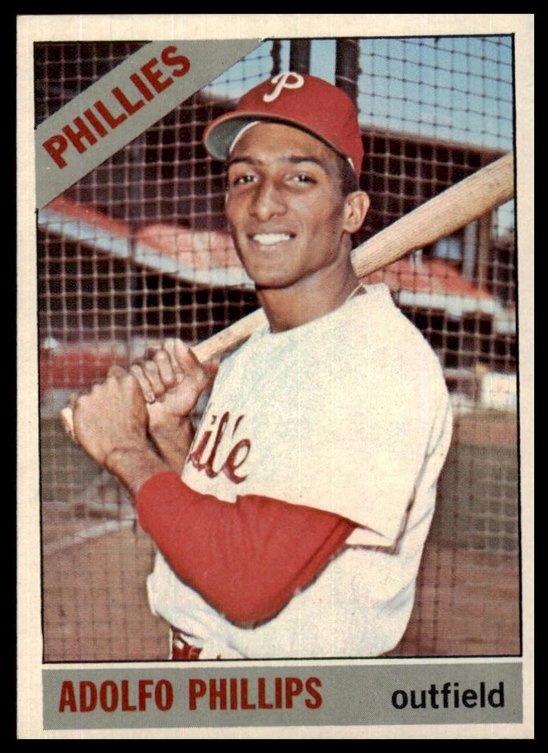 1966 Topps Set Break Adolfo Phillips #32 Rookie Ex-ExMint Combine Shipping
