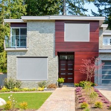 Sun Shades - 8' x 8' (2 items) Gray, used one year