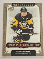 2019-20 Upper Deck Chronology Time Capsules Open Parallel #TC-66 Sidney Crosby