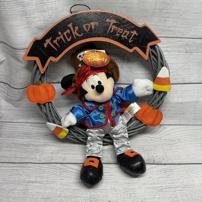 Vintage Dan Dee Mickey Mouse Pirate K-Mart Halloween Decoration Rare