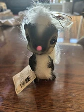 Vintage Kamar Wild Things Skunk Blow Mold Doll