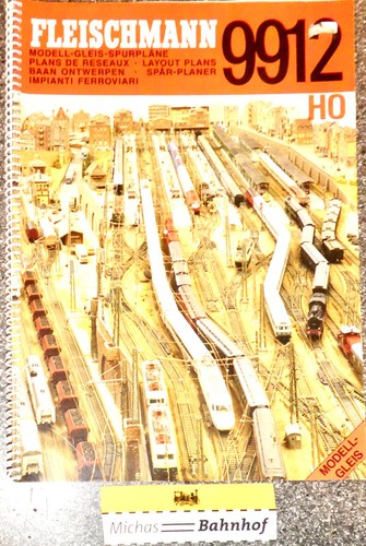 Fleischmann 9912 MODELO VÍAS PLANOS H0 1/87 HS3 å | Zustand: Gut