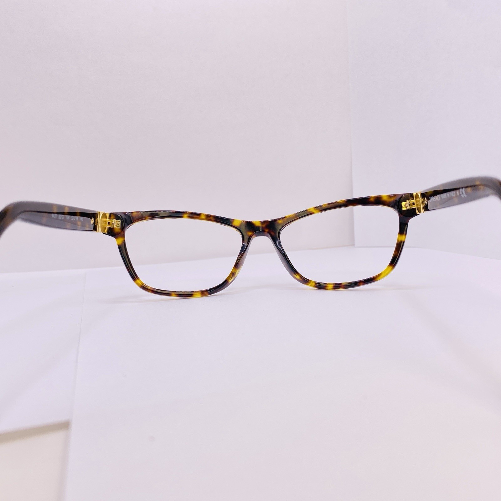 Versace Eyeglasses Mod. 3272 108 52 [] 16 140 MM Tortoise Gold Amber Authentic thumbnail 10