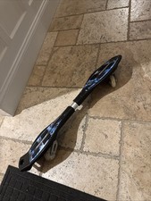 Abuhouse Ripstik With Blue Flames As A Dissign With Very Spiky Grips