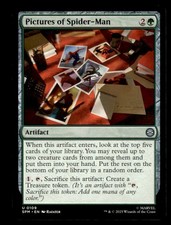 Pictures of Spider-Man 109 Uncommon Marvel's Spider-Man Magic: The Gathering NM