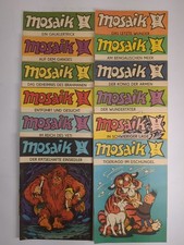 Abrafaxe Mosaik 1-12 / 1986,   Alexander-Papa...