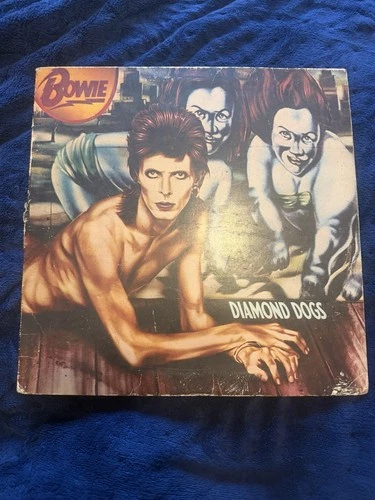 David Bowie Diamond Dogs Vinyl 1974 First Press Rare