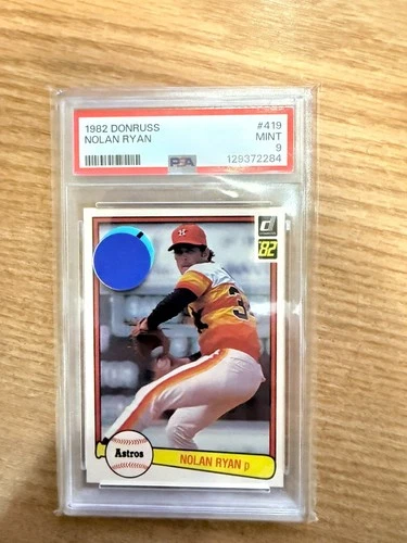 1982 Donruss - Nolan Ryan #419 PSA 9