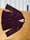 Esmoquin Nicholas Joseph Personalizado Terciopelo Borgoña Doble Pecho 40S Pontoglio 1883