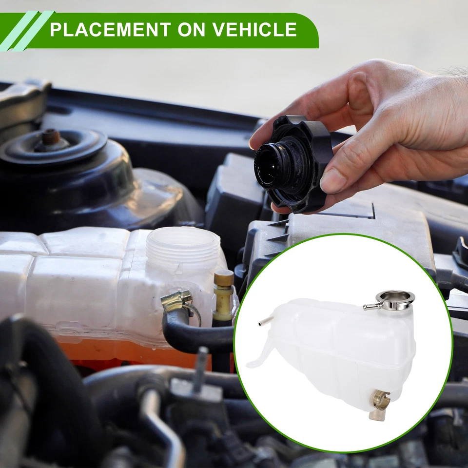 Coolant Expansion Recovery Overflow Tank No.1245001349 for Mercedes-Benz 300CE Foto 3 de 4