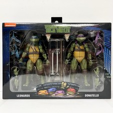 NECA TMNT Movie Leonardo And Donatello 2 Pack Walmart Exclusive Brand New