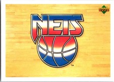 1991-92 Upper Deck International Italian Team Logo: New Jersey Nets