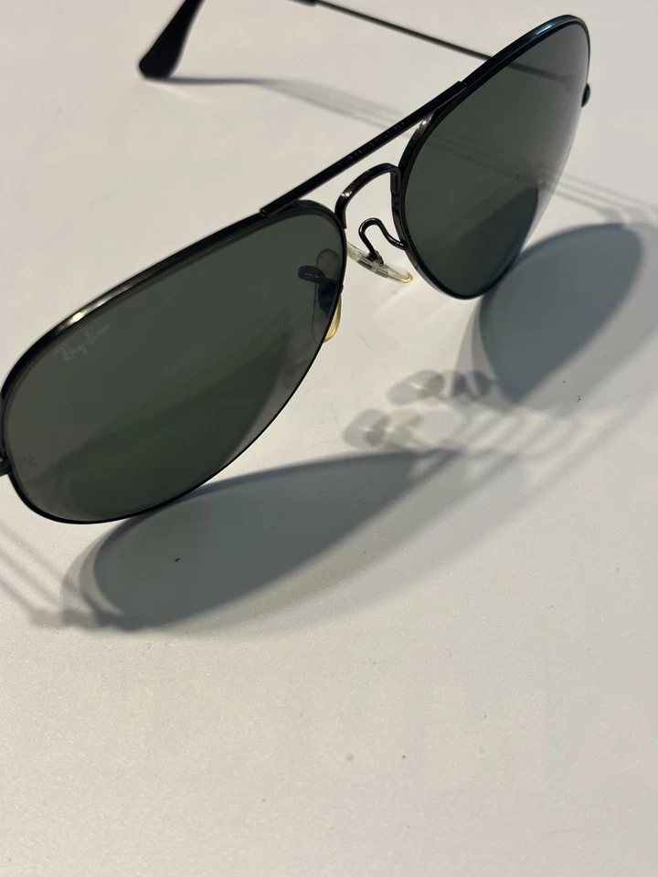Ray Ban B&L Black Aviator 62-14 vintage  Foto 3 de 4