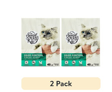 2 pack Special Kitty Clumping Clay Cat Litter, Fresh Scent, 45 lb Box, 1 Count