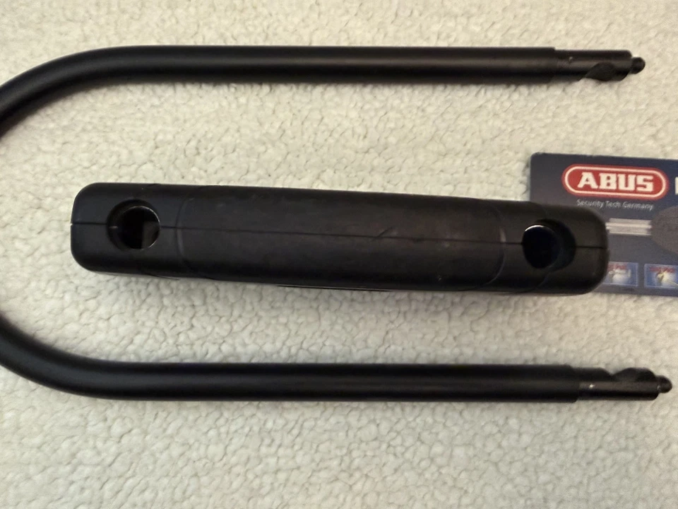 Llave de bloqueo en U Abus Granit Plus 470 - 150x300 mm - negra 69072 Foto 3 de 4