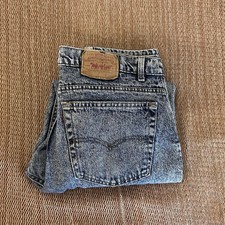 Vintage 1990's Men's Levi's 550's Acid Washed