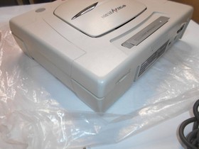 SEGA Saturn Console HST-3220 Boxed Set Controller Memory Tested NTSC-J