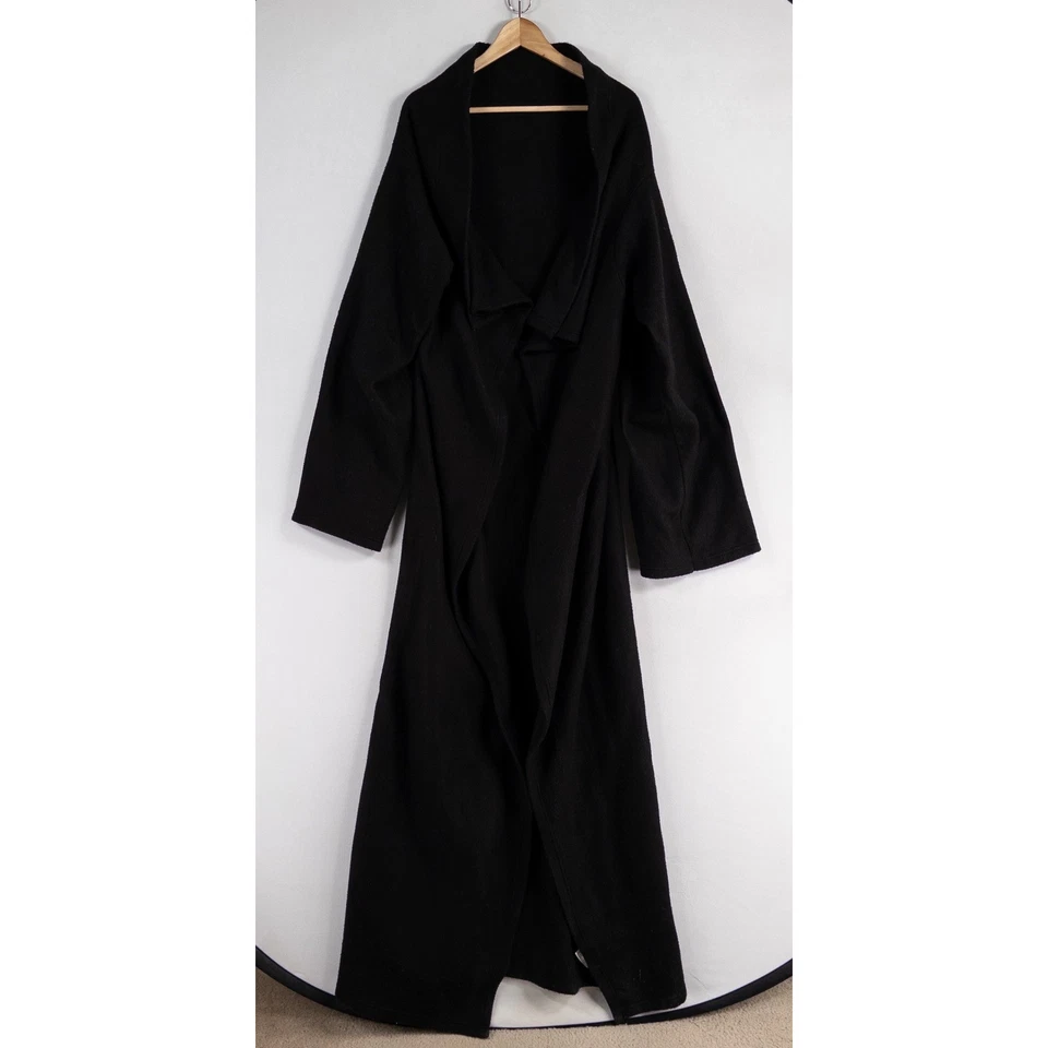 Snuggie Ozzy Osbourne Grim Reaper Flames Blanket Robe Sleeves Black Heavy Metal - Image 3 of 4