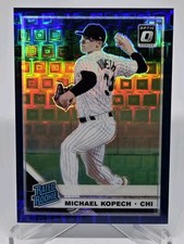 Michael Kopech 2019 Donruss Optic Rated Rookie #46 Pandora Blue Nmbrd #38 Of 99