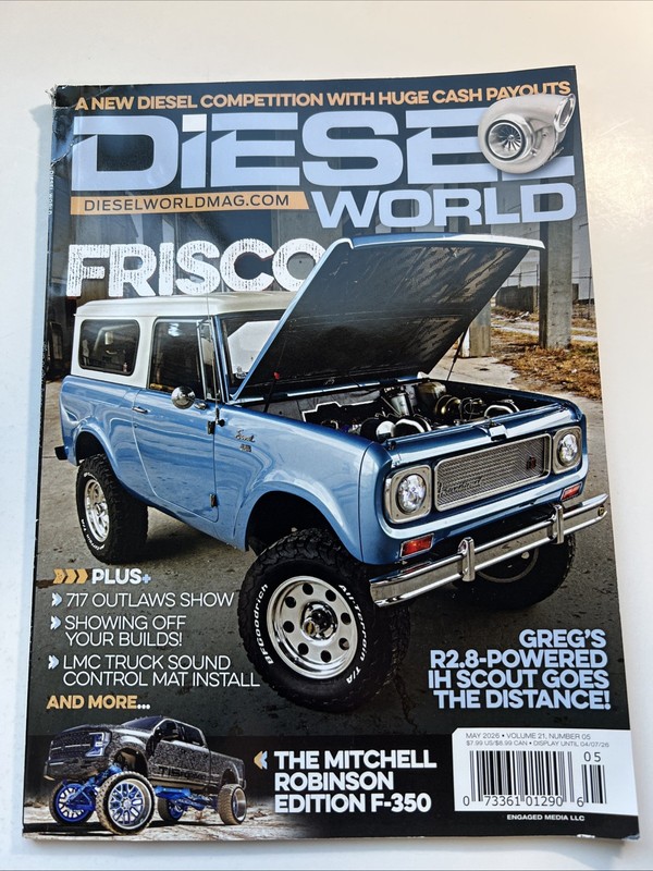 Diesel World Magazine May 2026 Volume 21 Number 5