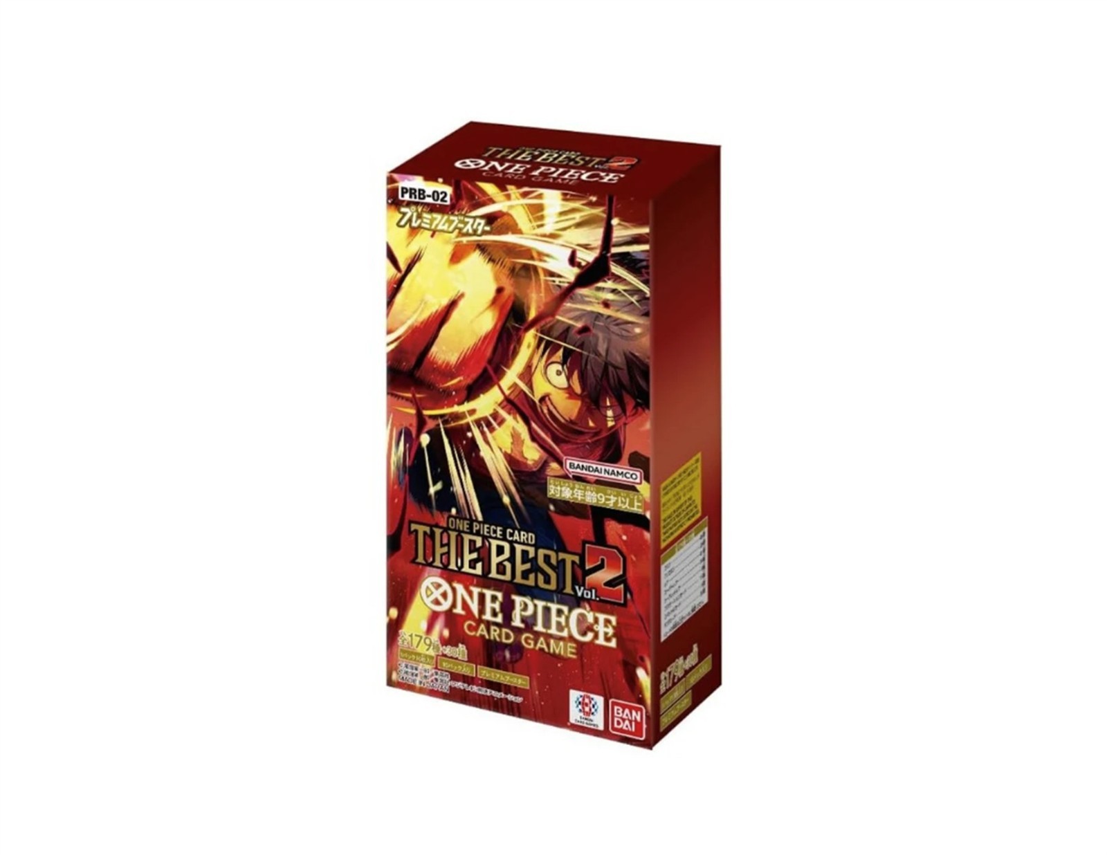 Prb2 Sealed Japanese The Best Vol. 2 PRB-02 Booster Box US SELLER One Piece ...