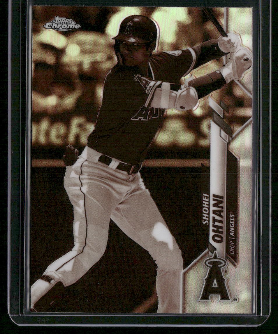 2020 Topps Chrome #21 Shohei Ohtani Sepia Refractor