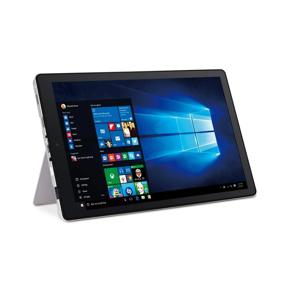 12.2" Windows 10 2-in-1 Tablet with Travel Keyboard - Image 3 of 4