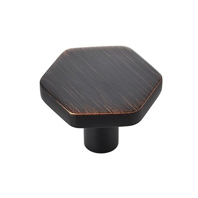 Ravinte Decor 30-Pack Oil Rubbed Bronze Hexagon Cabinet Knobs Solid Pulls