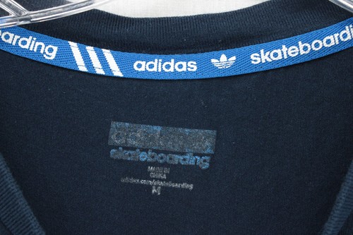 Adidas Skateboarding Primitive X T Shirt Mens Medium Blue Cotton Gorpcore Preppy - Picture 4 of 10