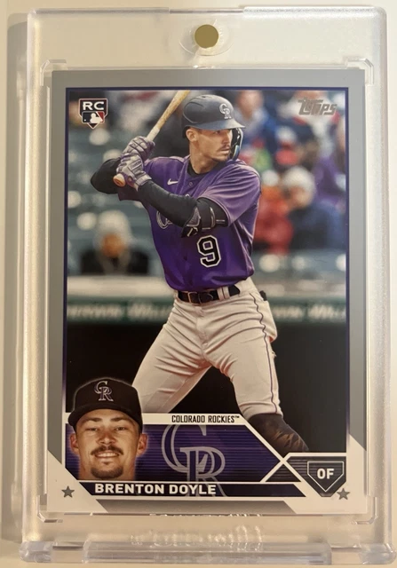 2023 Topps Update Brenton Doyle RC #US314 Platinum 1/1