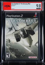 Ace Combat 5 Unsung War Sony PlayStation 2 PS2 Sealed New PSA 9.8 A++ Graded