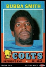 1971 Topps #53 Bubba Smith Colts Michigan St 4 - VG/EX