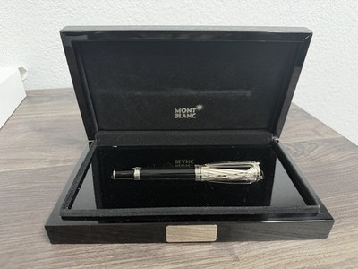 Vintage Montblanc Patron of Art Henry E. Steinway Fountain Pen M Nib Limited Edi