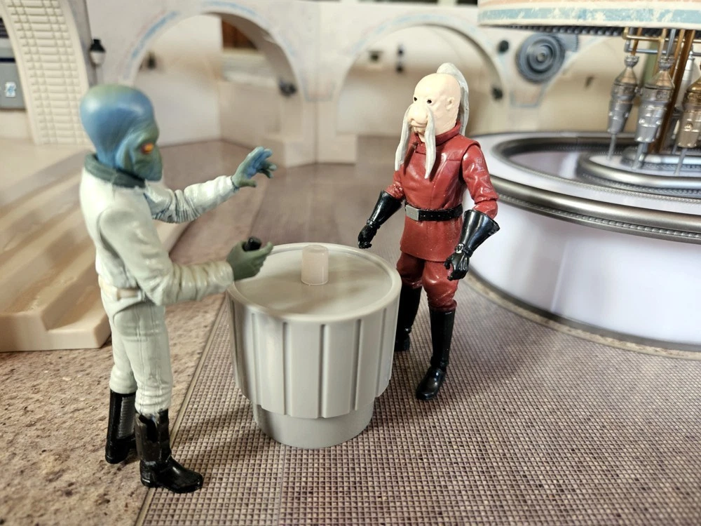Paneles de inserción de piso modulares TVC HasLab Cantina Hasbro The Vintage Collection
