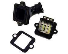 Produktbild - Ansaugstutzen Kit offen mit Membranblock Dichtung für PEUGEOT Speedfight 3 / 4