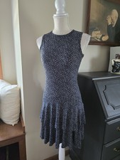 New! Michael Kors P Orchid Haze Floral Flounce Sleeveless Dress