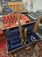 Buescher Aristocrat Series I Art Deco Tenor Saxophone 1937
