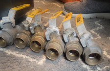 LOT Watts Full Port Brass Ball Valve 1 inch Full Port Sweat 600 WOG 7