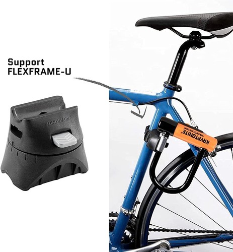 Evolution Mini-7 U-Lock with 4ft Security Cable - Ultimate Bike Theft Protection - Picture 8 of 11