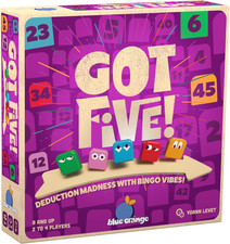 Got Five Number Puzzle Strategy Game  Hidden Numbers Logic and Deduction Game