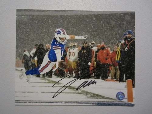JOSH ALLEN AUTOGRAPHEDE SIGNED 8X10 PHOTO WITH COA BUFFALO BILLS