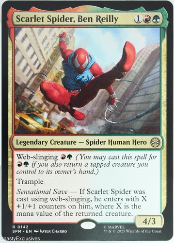 MTG: Spider-Man - Scarlet Spider, Ben Reilly - Normal | eBay