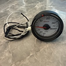 Defi D-Series Boost Gauge DF036 White Face 52...