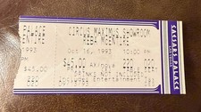 REBA MCENTIRE RARE CONCERT TICKET STUB LAS VEGAS, NV 10/16/1993