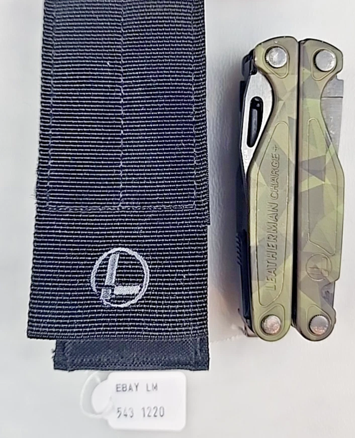 543 Leatherman Charge Plus Forest Camo Full size Multitool New Sheath FREE POST