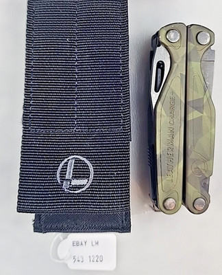543 Leatherman Charge Plus Forest Camo Full size Multitool  New Sheath FREE POST