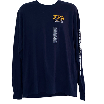 #ad #ad FFA Shirt Mens XL Blue Tractor Supply Co. Sponsor 2023 Long Sleeve $19.99